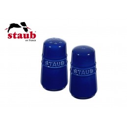 Staub Ceramic Salt and Pepper Shaker Dark Blue 40511-809-0