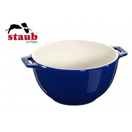 Staub Ceramic Round Bowl 25 cm Dark Blue 40511-455-0