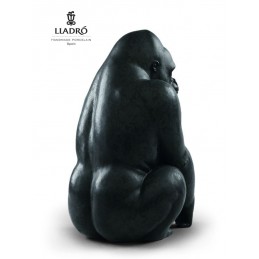 Lladrò Gorilla Statuina 01012555 - Sculture