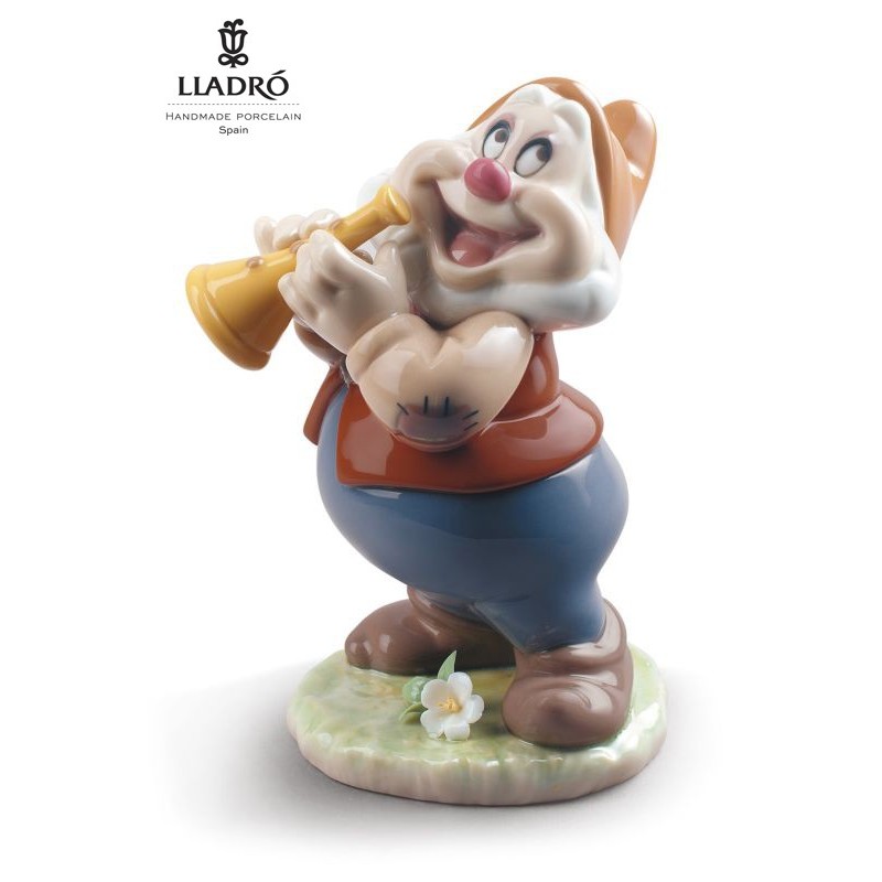 Lladrò Happy Snow White Dwarf Figurine 01009322