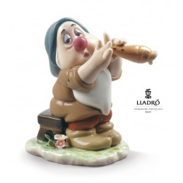 Lladro Disney Set Snow White with 3 Snow White Dwarfs Figurines