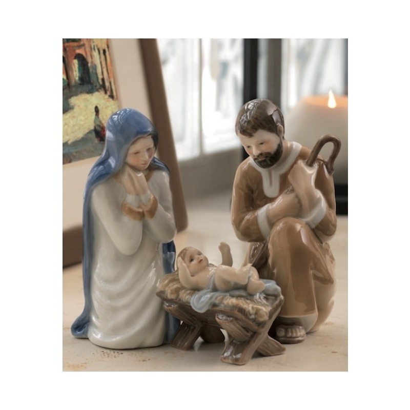 Royal Copenhagen Presepe Set 3 Pezzi Statuine