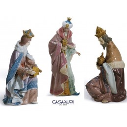 Lladrò Three Kings 3 Pcs Nativity Figurine