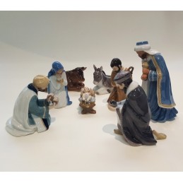 Royal Copenhagen Presepe Set 8 Pezzi Statuine