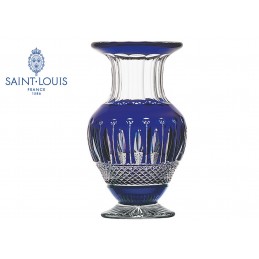 Saint Louis Crystal Tommy Dark Blue Vase