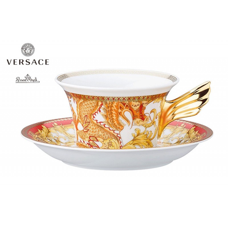 Versace Asian Dream Tazza Te - 2 Pz - 25 Anni