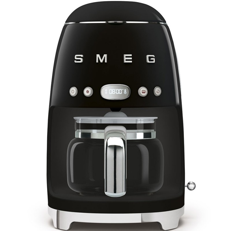 Smeg Macchina Caffe Filtro Nero Estetica Anni 50 DCF01BKEU