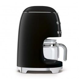 Smeg Macchina Caffe Filtro Nero Estetica Anni 50 DCF01BKEU