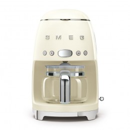 Smeg Macchina Caffe Filtro Panna Estetica Anni 50 DCF01CREU
