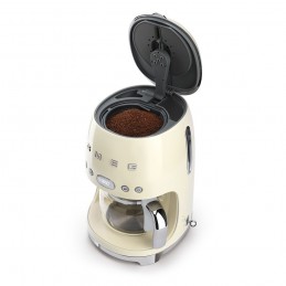 Smeg Macchina Caffe Filtro Panna Estetica Anni 50 DCF01CREU