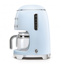 Smeg Macchina Caffe Filtro Azzurro Estetica Anni 50 DCF01PBEU