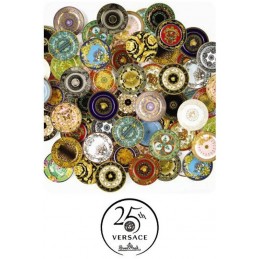 Versace Plate 22 cm Medusa Blue 25th Anniversary