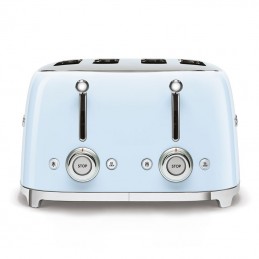 Smeg Tostapane 4 x 4 Fette Azzurro Estetica Anni 50 TSF03PBEU