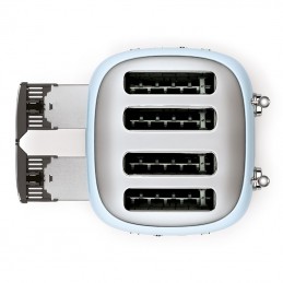 Smeg Tostapane 4 x 4 Fette Azzurro Estetica Anni 50 TSF03PBEU