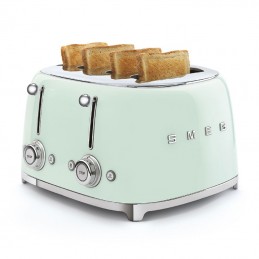Smeg 4 Slice Toaster 4 large Slots Pastel Green