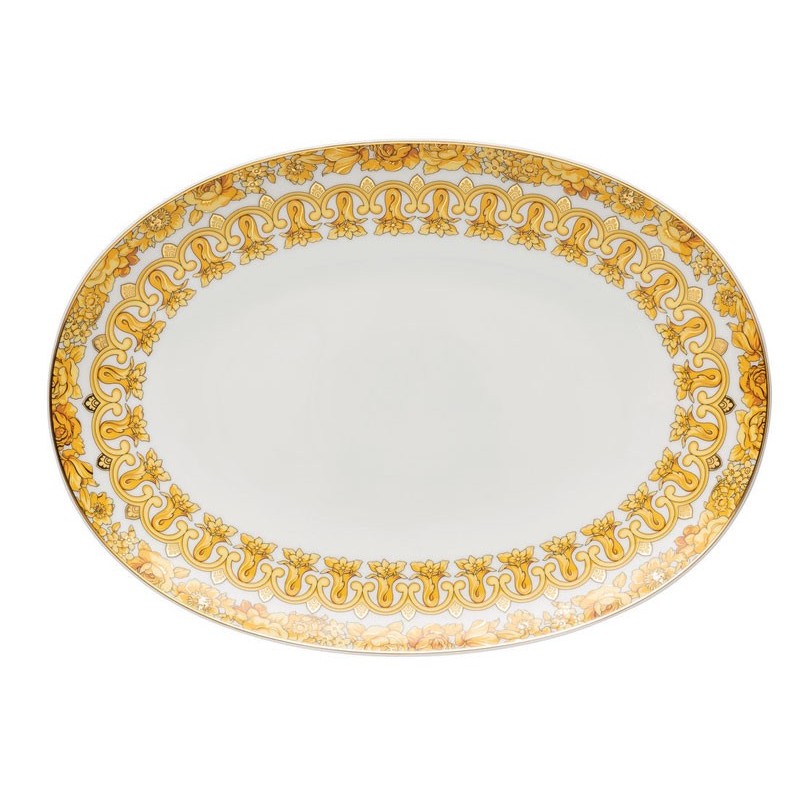 Versace Medusa Rhapsody Piatto Ovale 33 cm