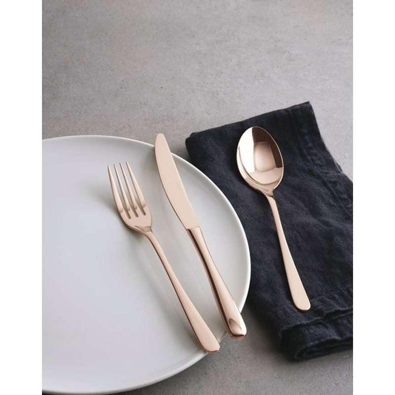 Sambonet Taste Pvd Champagne Flatware Set 24 pcs