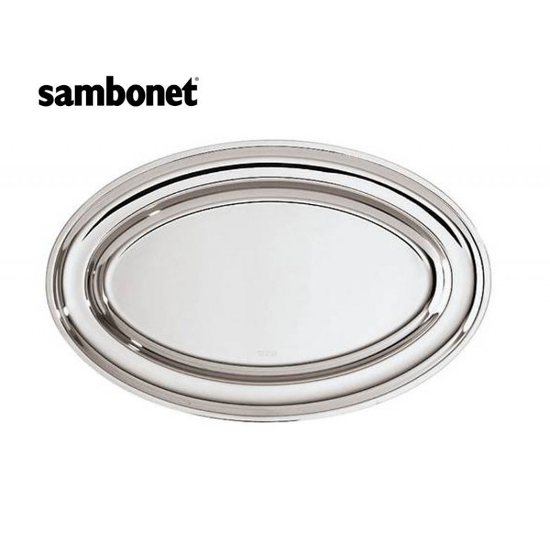Sambonet Elite Piatto Ovale 35 x 22 cm 56041-35 Acciaio Inox