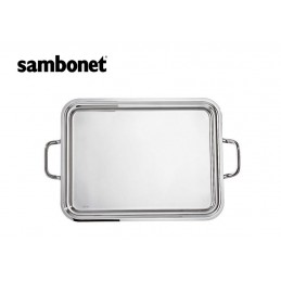 Sambonet Elite Rectangular Tray with Handles 50 x 38 cm 56024-50