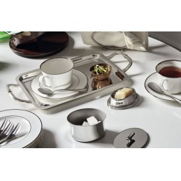 Sambonet Elite Rectangular Tray with Handles 50 x 38 cm 56024-50