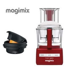 Magimix Compact 3200 XL Robot Multifunzionale Rosso con Spremiagrumi