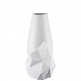 Rosenthal Geode Vaso 27 cm Bianco
