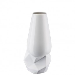 Rosenthal Geode Vaso 27 cm Bianco