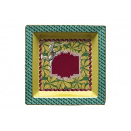 Richard Ginori Totem Monkey Large Square Schale 24,5 cm