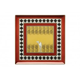 Richard Ginori Totem Camel Square Plate Schale 30 cm