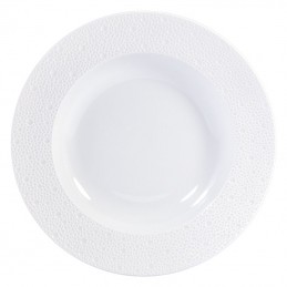Bernardaud Ecume White Dinnerware Set 18 Pcs Limoges Porcelain