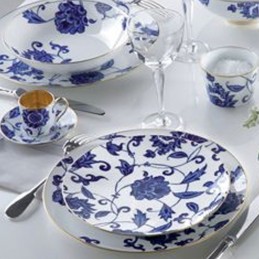 Bernardaud Prince Bleu Dinnerware Set 18 Pcs Limoges Porcelain