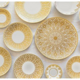 Bernardaud Venise Servizio Piatti Porcellana Limoges 18 Pz