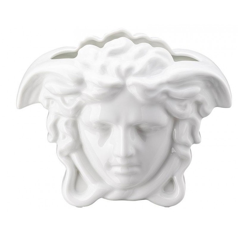 Versace Rosenthal Medusa Grande Vase 15 cm White