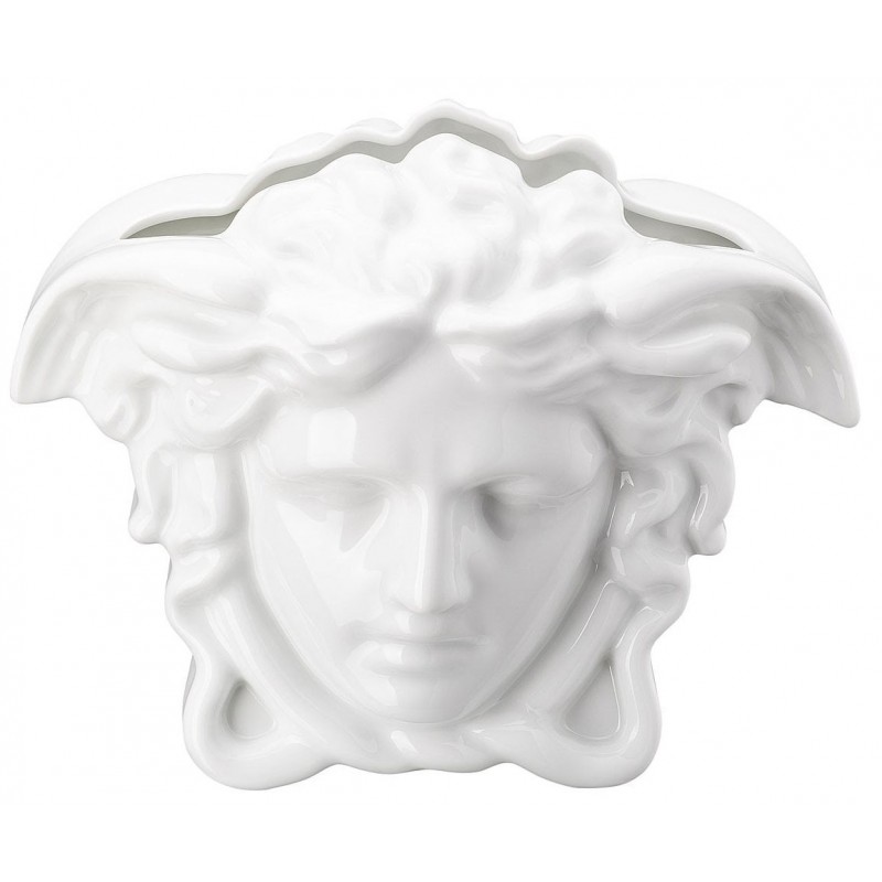 Versace Rosenthal Medusa Grande Vase 21 cm White