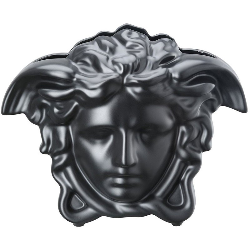 Versace Medusa Grande Vaso 21 cm Nero