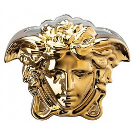 Versace Rosenthal Medusa Grande Vase 15 cm Gold
