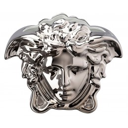 Versace Rosenthal Medusa Grande Vase 15 cm Silver