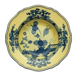 Richard Ginori Oriente Italiano Citrino Soup Plate 24 cm 9 1 / 2 In