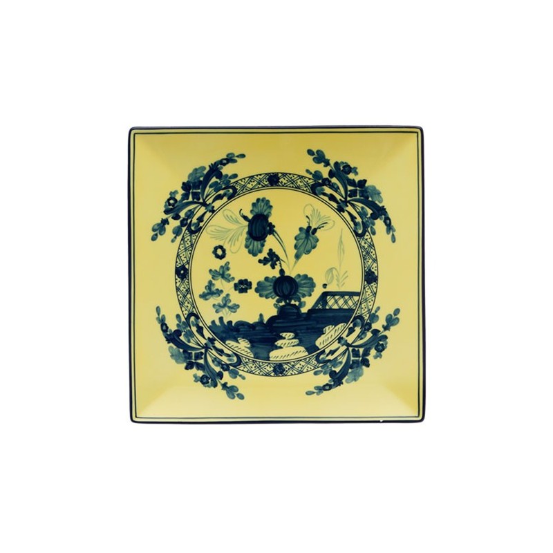 Richard Ginori Oriente Italiano Citrino Piatto Svuotatasche 26 cm