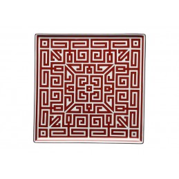 Richard Ginori Labirinto Scarlatto Vide Poche Plate 30 cm - 18 1/4 In