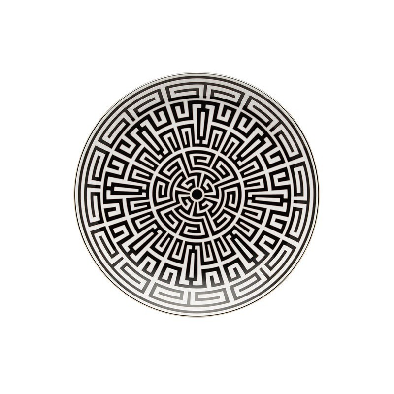 Richard Ginori Labirinto Nero Centerprice Plate 31 cm -12 1/4 In
