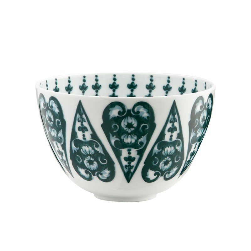 Richard Ginori Babele Verde High Bowl H. 10 cm - 4 In