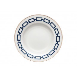 Richard Ginori Catene Zaffiro Soup Plate 24, 5 cm - 9 1/ 2 In