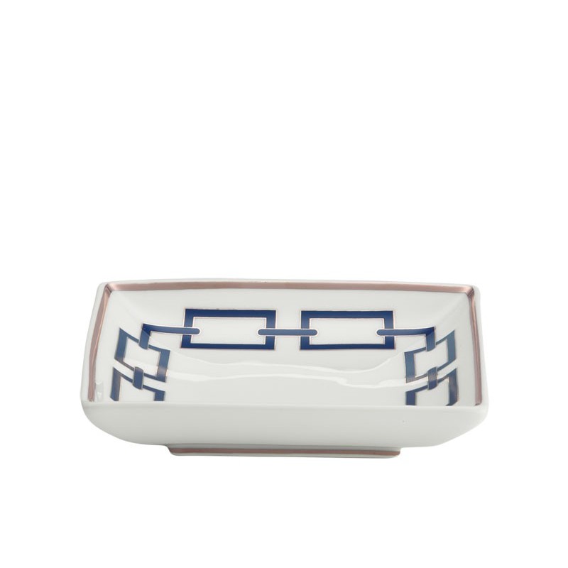 Richard Ginori Catene Zaffiro Coppa Quadrata 13, 5 cm