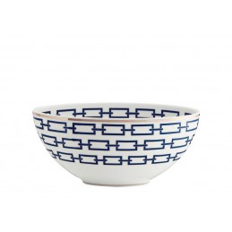Richard Ginori Catene Zaffiro Coppa Ovale 30, 5 cm - H.12 cm