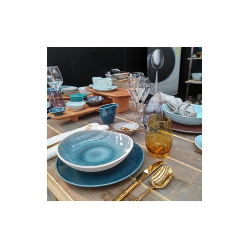 Rosenthal Junto Acquamarine Servizio Piatti 18 Pz