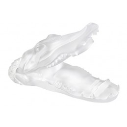 Lalique Pesce Coccodrillo Scultura Cristallo Ref. 10599900