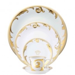 Versace Prestige Arabesque Gold Posto Tavola 5 Pezzi