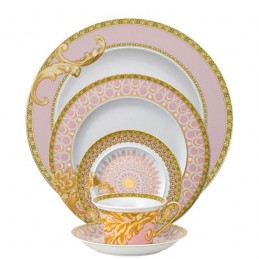 Versace Rosenthal Les Reves Byzantins Dinnerware Set 5 Pieces