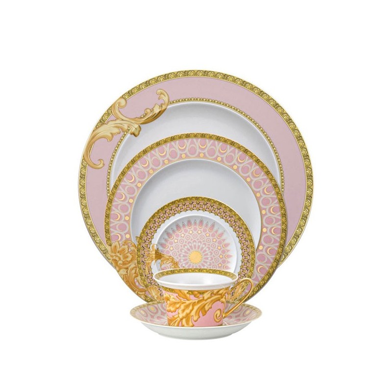Versace Rosenthal Les Reves Byzantins Dinnerware Set 5 Pieces